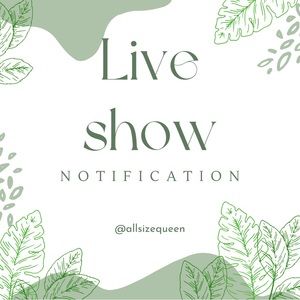 Like for live notification